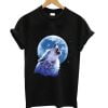 Kids Wolf and Moon T-shirt Call of the Wild Youth Tee