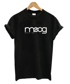 MOOG MUSIC INC T SHIRT ANALOG SYNTHESIZER SOUND