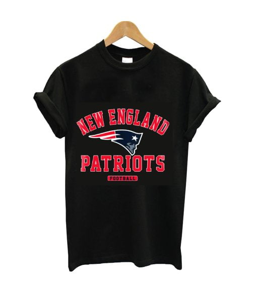 New Era Apparel Women's New England Patriots Sublimated Blue Three-Quarter Sleeve T-Shirt