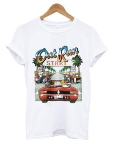 RETRO TEES Mens OUT RUN T-shirt