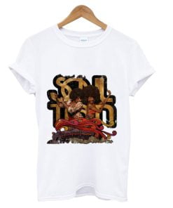 Soul Train Vintage Look Fan Design T-Shirt