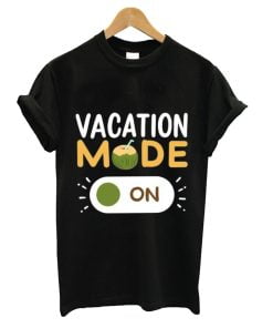 Summer vacation mode on shirt