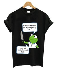 Wizard Kermit Funny Memes T-shirt