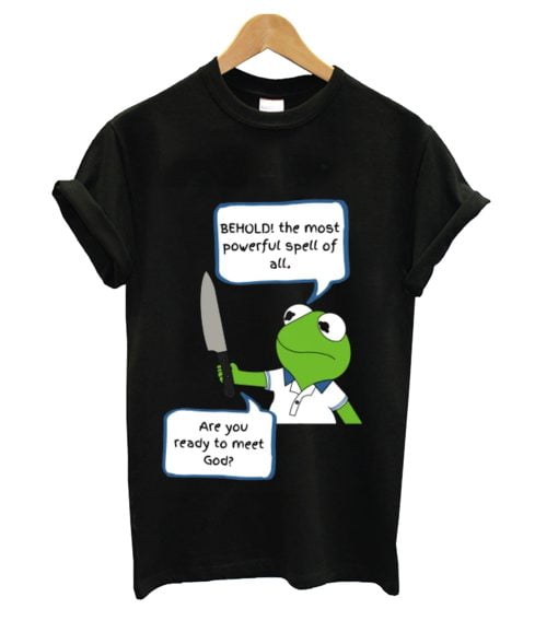 Wizard Kermit Funny Memes T-shirt