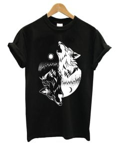 Wolf Yin Yang Shirt Skoll Shirt