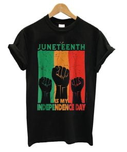 independence day t-shirt Black