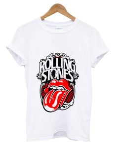 rolling stones T-shirt white