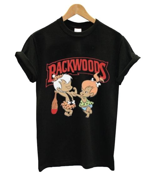 Backwoods Pebbles And Bam Bam The Flintstones T-Shirt