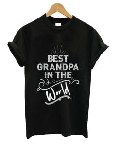 Best Grandpa World Grandparents Day Tshirt