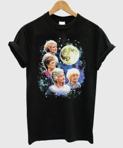 Bioworld The Golden Girls Women’s Four Golden Girls Moon T shirt