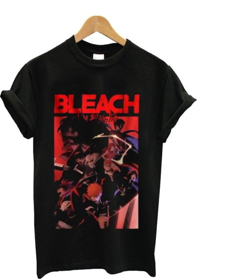 Bleach 2023 Mens Anime Shirt Ichigo Graphic TShirt