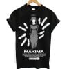 Chainsaw Man Black T-Shirt Makima Fingers