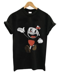 Cuphead Kids Short Sleeve Crew Graphic Tee t-shirt