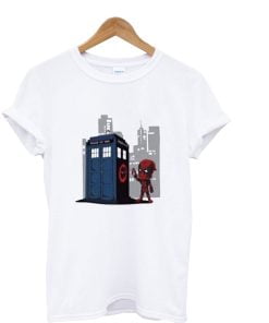 Deadpool Doctor Who T-shirt