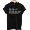 Definition Eines Ingenieurs T-shirt