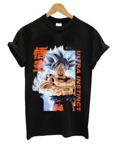 Dragon Ball Super Ultra Instinct Goku Men’s Black T-shirt