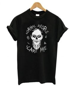 Evan Peters Normal People Scare Me T-Shirt