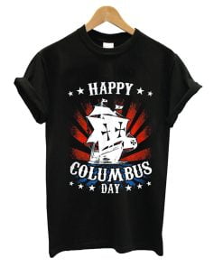 Happy Columbus Day T-Shirt Discovery Italian Explorer Shirt