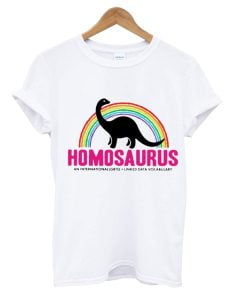 Homosaurus an international lgbtq+linked data vocabulary Tshirt