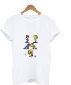 Legend Of Zelda Mario T-shirt