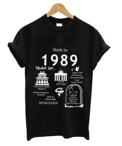 Made in 1989 TShirt - Unisex