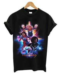 Marvel Studio The Marvels Captain tshirt