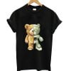 Men Random Bear Print Tee Tshirt