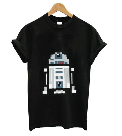 Mostly Heard Rarely Seen 8-Bit Robot printed T-shirt