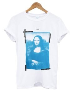 Off White Mona Lisa Print T-shirt