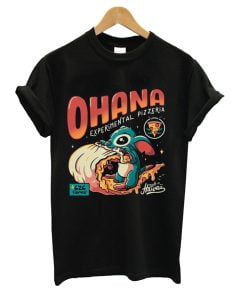 Ohana Pizzeria Stitch T-shirt