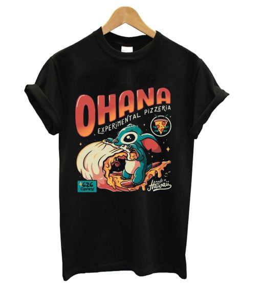 Ohana Pizzeria Stitch T-shirt