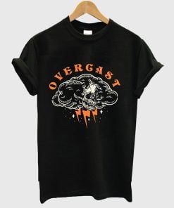 Overcast Skull T Shirt