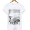 PHOTOGRAPHIC SURF T-SHIRT - Grey marl