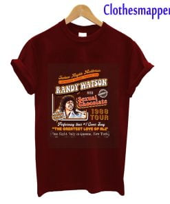 Randy Watson Sexual Chocolate Concert Poster T-Shirt