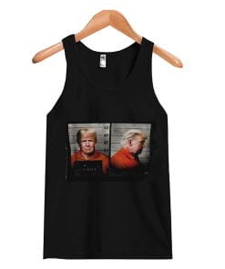 Tank Top features mocked-up mugshots of Trump