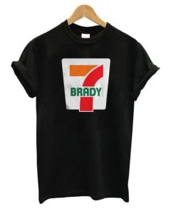 Tom Brady 7 Eleven Patriots Super Bowl T shirt