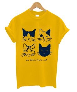 Un Deux Trois Cat T-shirt