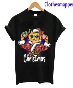 Vector Christmas Santa calus T-shirt