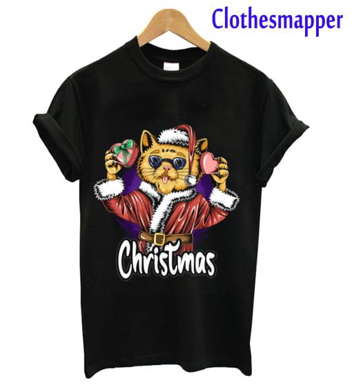 Vector Christmas Santa calus T-shirt