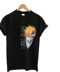 Vintage 2002 Bleach Ichigo Hollow Mask Shonen Jump Shirt