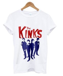 Vintage the Kinks T-shirt 60's English Rock Band Inspired