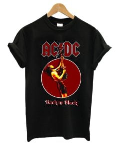 acdc t shirt Back in Black T-shirt