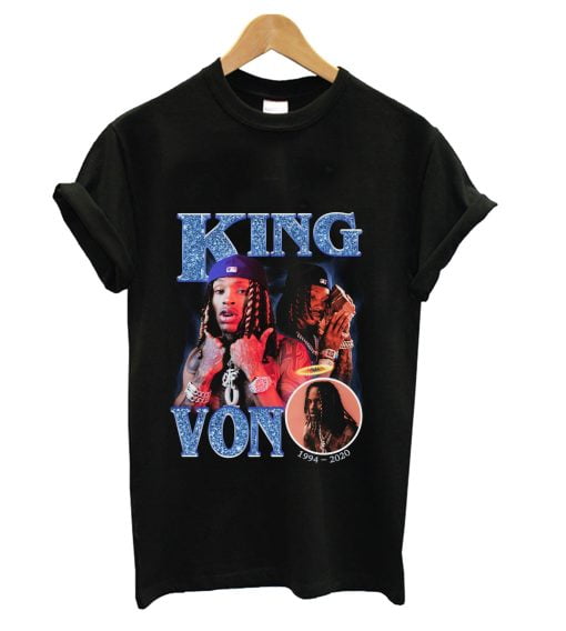 king von Oldschool Rap T-Shirt Style