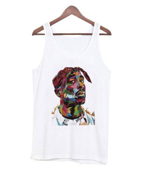 2PAC Tupac Shakur Hip Hop Rapper Tank Top