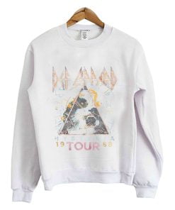 Def Leppard 1980s Heavy Hair Metal Band Rock Sweatshirt