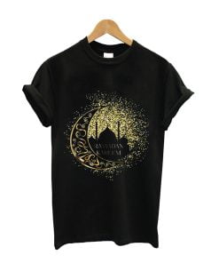 First Day of 2024 Ramadan Kareem Arabic Islamic Calligraphy T-Shirt