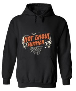 Hot Ghoul Summer Pastel Goth Gothic Funny Halloween Skeleton hoodie