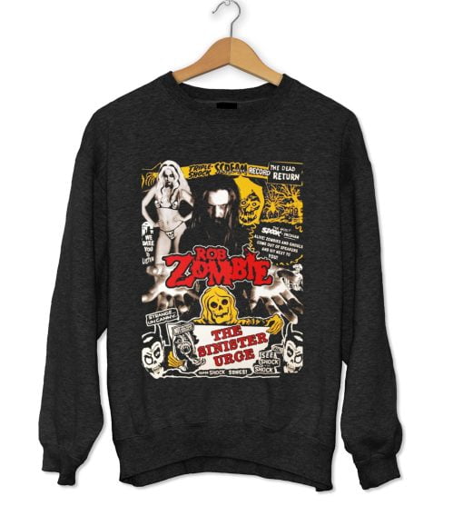 Hot Rob Zombie 90s New Rare Unise Sweatshirt