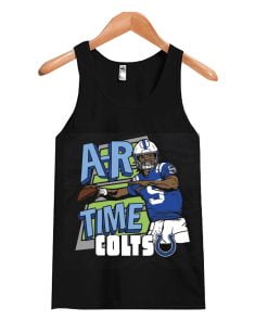 Men's Homage Anthony Richardson Charcoal Indianapolis Colts 2023 NFL Tank Top