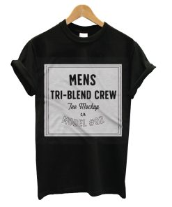 Mens Tri-Blend Crew T-shirt